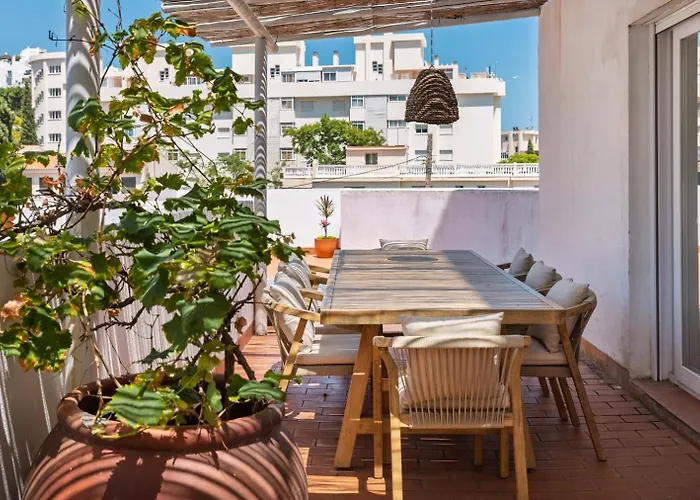 Апартаменты Large Terrace -near -torremolinos By Budha Торремолинос